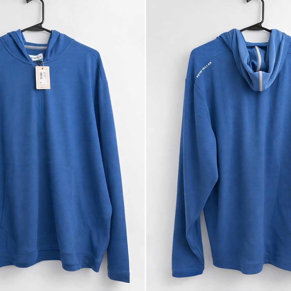 Peter Millar Vibrant Blue Hoodie